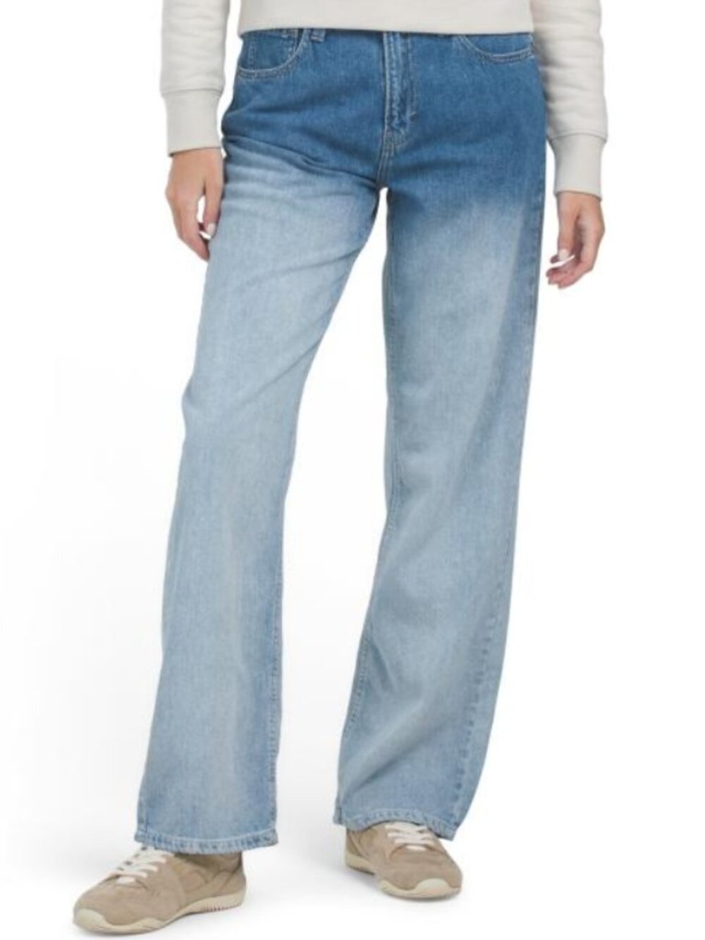 NWT Lucky Brand Women's High Rise Ombre Faded Jeans Size 30